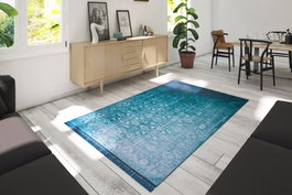 Conceptum Fusion Chenille - Green AL 136 Multicolor 150 x 230 cm